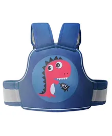 Polka Tots Baby Safety Travel Belt, Two Wheeler Baby Carrier for Kids (Dino)