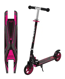 Wembley Toys Kick Scooter with Height Adjustable Handle - Pink Black