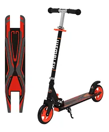 Wembley Toys Kick Scooter with Height Adjustable Handle - Orange Black