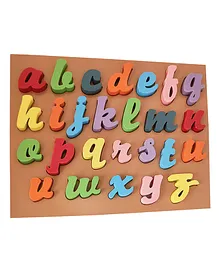 Wembley Learning Alphabets Blocks Wooden Multicolour - 26 Pieces  