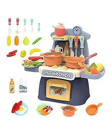 ADKD Kitchen Pretend Play Set with Sound Light - Multicolour