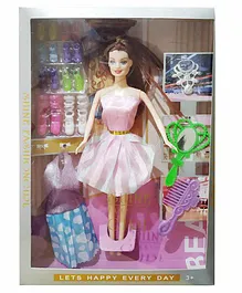 Yunicorn Max Charming Doll with Different Sandals (Random Colour) - Height 33 cm