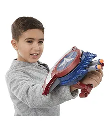 OPINA Captain America Shield Gun and Bullet Blaster Toy - Blue