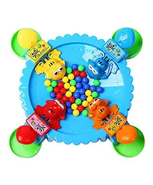 OPINA Hungry Frog Eating Beans Board Game 24 Pieces - Multicolour
