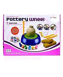 OPINA Electric Pottery Wheel with Clay - Multicolor