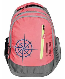 DE VAGABOND School Backpack Freco Peach - 17.7 Inches