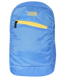 DE VAGABOND Nylon Gama Backpack Blue - 16.1 inches