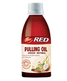Dabur Red Pulling Oil Mouthwash- 195ml