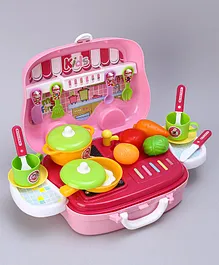 Toytales Kitchen Playset with Suitcase  - Multicolor