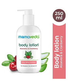 Mamaveda Aloevera and Cranberry Body Lotion - 250 ml