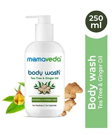 Mamaveda Tea Tree & Ginger Oil Body Wash - 250 ml