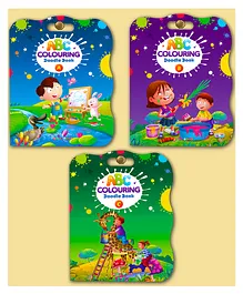 ABC Colouring Doodle Book Pack of 3 - English