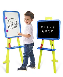 EYESIGN 5 in 1 Two way Easel Board with Stand - Blue & Green