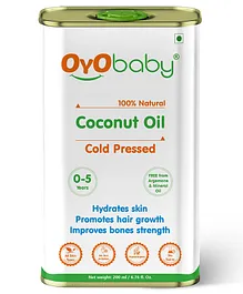 Oyo Baby Coconut Baby Massage Oil - 200 ml