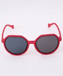 Babyhug Round Shaped Sunglasses - Red