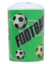 Ramson Football Pen Stand with Cover - Green White