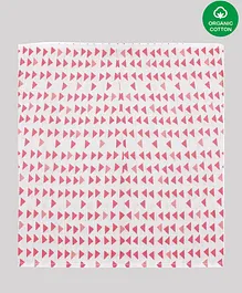 Nino Bambino Pack Of 4 Assorted Organic Cotton Wash Cloth - Red & White