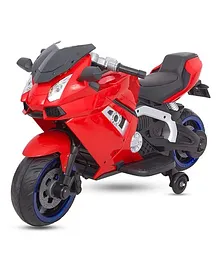 Ayaan Toys Battery Operated Ride On Lamborghini Bike - Red