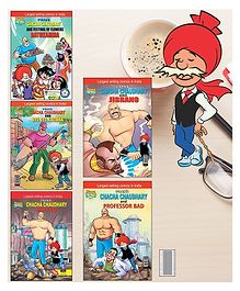 Chacha Chaudhary Comics Pack of 5 - English 