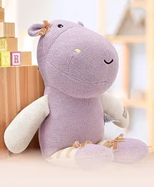Mi Arcus Mia Knitted Soft Toy Purple - Height 20 cm