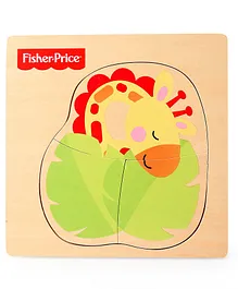 Fisher Price Single Animal Puzzle Giraffe Multicolour - 3 pieces
