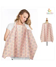 Babywish Feeding & Nursing Cover - Pinkb