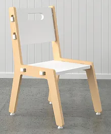 X&Y Grey Guava Series Chair - White