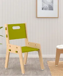 X&Y Silver Peach Series Chair - Green