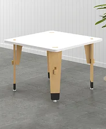 X&Y Lime Fig Table White - 15 inches