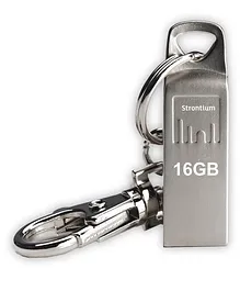 Strontium 16 gb Ammo 2.0 Metal Pen Drive  - Silver