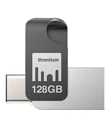 Strontium 128 gb Nitro Plus OTG Type C USB 3.1 - Black