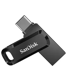 SanDisk  64GB Ultra Dual Drive Go Type C Pendrive for Mobile - Black