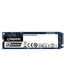 Kingston 500GB A2000 M.2 2280 Nvme Internal SSD - Black