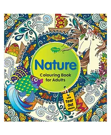 Nature Colouring Book With Tear Out Sheets - English 