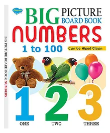 Wipe and Clean Board Book of Numbers 1 to 100 - English