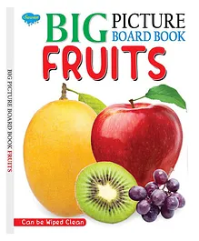 Fruits Wipe and Clean Picture Board Book - English