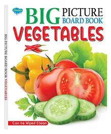 Vegetables Wipe and Clean Picture Board Book - English