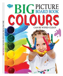 Colours Wipe and Clean Picture Board Book - English