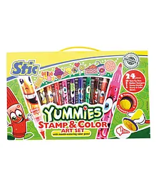 Stic Yummies Twin Tip Art Set Pack of 24 - Multicolour