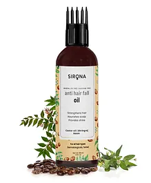 Sirona Anti Hair Fall Oil with Bhringraj Neem and Castor Oil Bottle - 100 ml