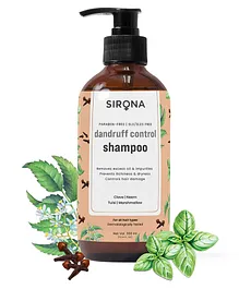 Sirona Anti Dandruff Shampoo Bottle with Neem Tulsi Marshmallow & Clove - 300 ml 