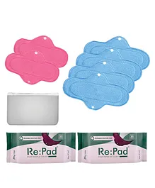 Re:Pad Reusable Sanitary Pads - 6 Pads