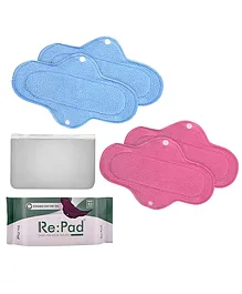 Re:Pad Reusable Sanitary Pads - 4 Pads