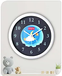 Babyhug Moon Theme Wall Clock - Black