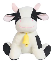 Frantic Cow Bell Soft Toy White - Height 25 cm