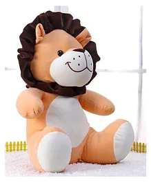 Frantic Premium Quality Baby Lion Soft Toy Peach - Height 32 cm