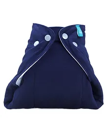 Bumberry Adjustable & Reusable Cloth Diaper Cover Without Inserts - Navy Blue