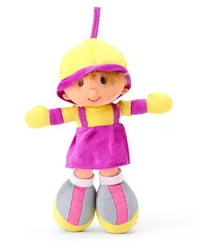 IR  Soft Candy Doll Purple - Height 24 cm