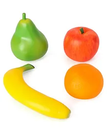 Edu Kids Fruits Play Food Toys Pack of 4 - Multicolor