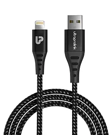 UltraProlink UL1068 USB A to Lightning Fast Charging Cable - Black